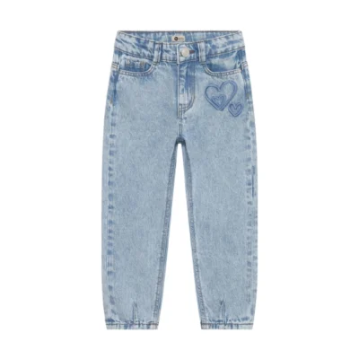 Denim Mom Fit Heart Medium Denim
